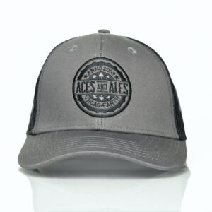 Aces Trucker Hat Gray